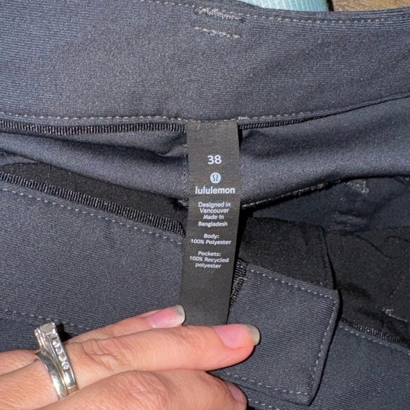 Lululemon Men’s Dark Gray ABC Pants Size 38 Like New - Picture 4 of 8